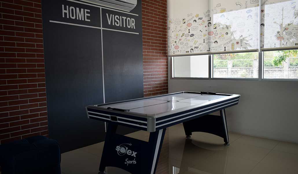 Game room at Avida Towers One Union Place Tower 3, Arca South