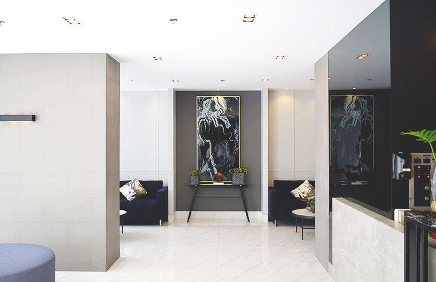 Lobby at Avida Towers One Union Place Tower 3, Arca South